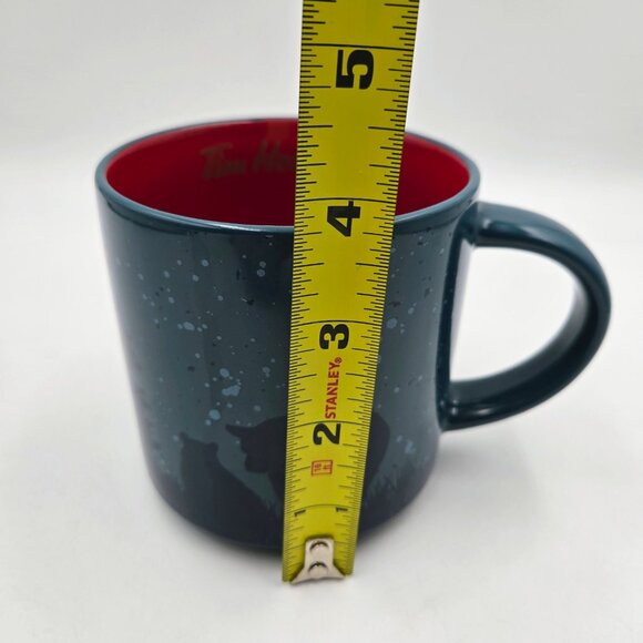 Tim Hortons Collectible Coffee Tea Mug Cup Blue Bear 2017 Read - Picture 2 of 10